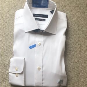 Men’s white dress shirt